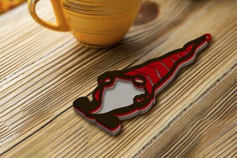 Christmas Gnomes Bundle, Multilayer Templates, Laser Cut Files SVG LaserCutano 