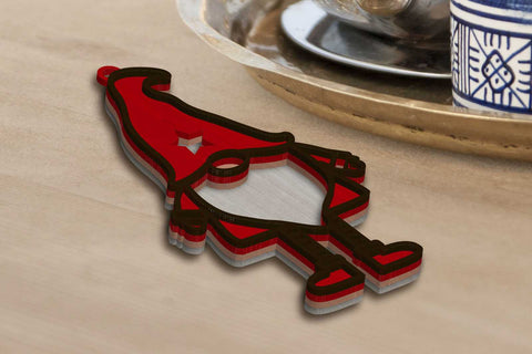 Christmas Gnomes Bundle, Multilayer Templates, Laser Cut Files SVG LaserCutano 