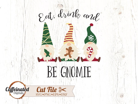 Christmas Gnomes Bundle SVG Caffeinated SVGs 