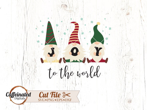 Christmas Gnomes Bundle SVG Caffeinated SVGs 