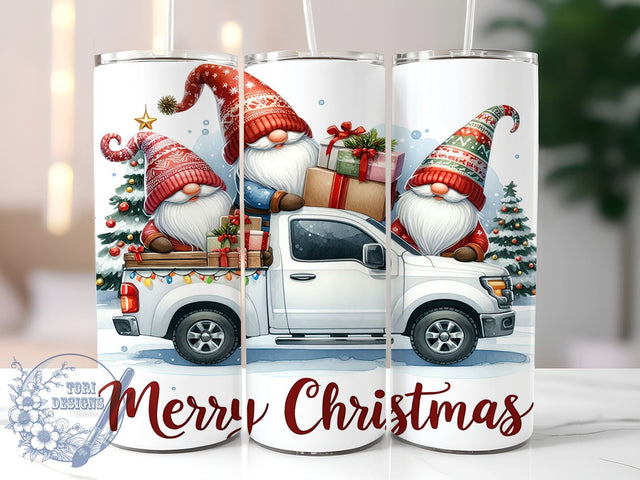 Christmas Gnomes, Gnome Tumbler, Holiday Design, Sublimation PNG, Festive Drinkware, Merry Christmas, Cute Gnome Gifts, Winter Decor Sublimation ToriDesigns 