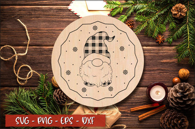 Christmas Gnomes Laser Cut SVG SVG Shetara Begum 