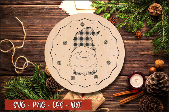 Christmas Gnomes Laser Cut SVG SVG Shetara Begum 