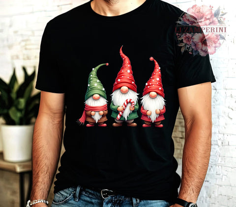 Christmas Gnomes, PNG Download, Sublimation Design, Holiday Decor, Festive Graphics, Cute Gnome Art, Winter Crafts, Seasonal Decorations Sublimation Li Zamperini 