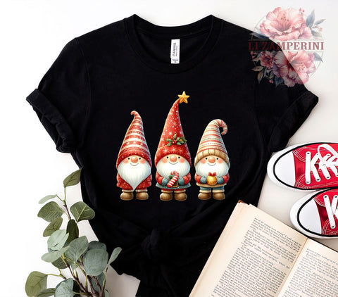 Christmas Gnomes, PNG Download, Sublimation Design, Holiday Decor, Festive Graphics, Cute Gnome Art, Winter Crafts, Seasonal Decorations Sublimation Li Zamperini 