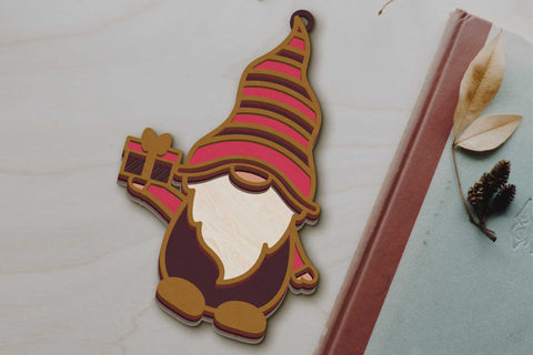 CHRISTMAS GNOMES SET, Home Decoration, Laser Cut Templates SVG LaserCutano 