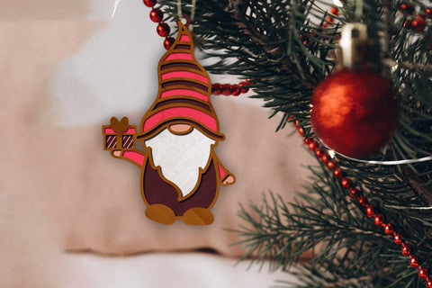 CHRISTMAS GNOMES SET, Home Decoration, Laser Cut Templates SVG LaserCutano 