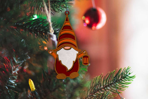 CHRISTMAS GNOMES SET, Home Decoration, Laser Cut Templates SVG LaserCutano 