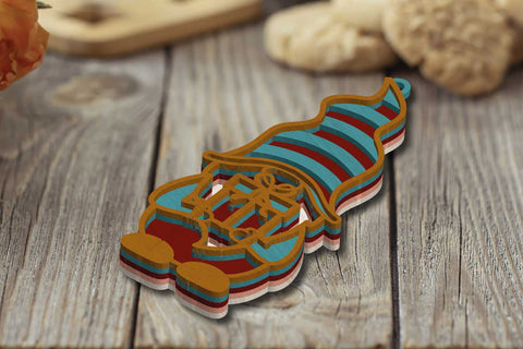 CHRISTMAS GNOMES SET, Home Decoration, Laser Cut Templates SVG LaserCutano 