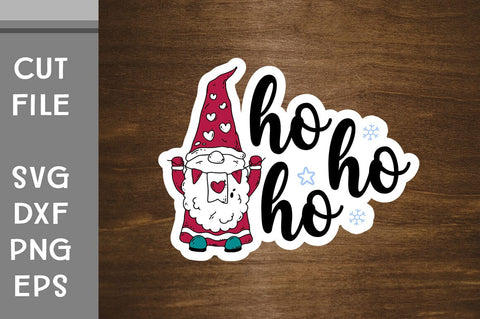 Christmas Gnomes Sticker SVG SVG Svgcraft 