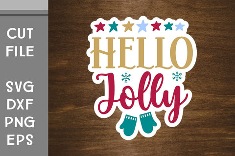 Christmas Gnomes Sticker SVG SVG Svgcraft 