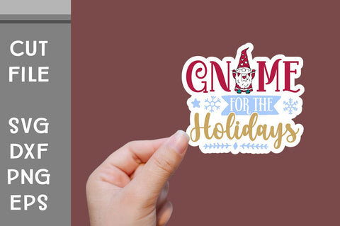 Christmas Gnomes Sticker SVG SVG Svgcraft 