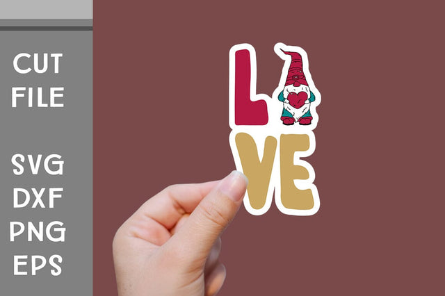 Christmas Gnomes Sticker SVG SVG Svgcraft 