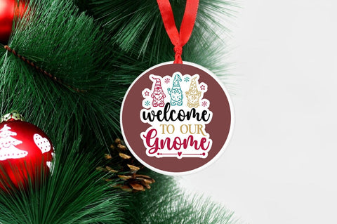 Christmas Gnomes Sticker SVG SVG Svgcraft 