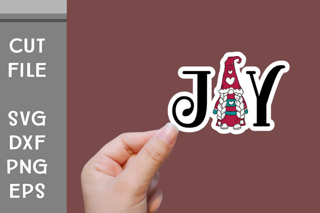 Christmas Gnomes Sticker SVG SVG Svgcraft 