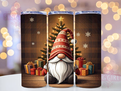Christmas Gnomes Tumbler, Winter Holidays Wrap, 20oz Sublimation Design, Digital Download, Gnome Print, Holiday Decor, Cute Gnome Tumbler Sublimation SvggirlplusArt 