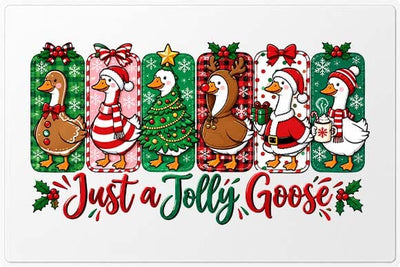 Christmas Goose Parade with Jolly Goose Quote SVG BillahCrafts 