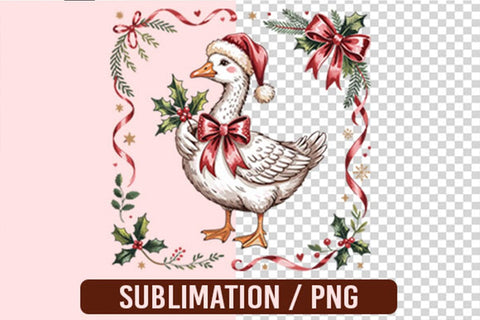 Christmas Goose Sublimation PNG Designs Sublimation shah alam 