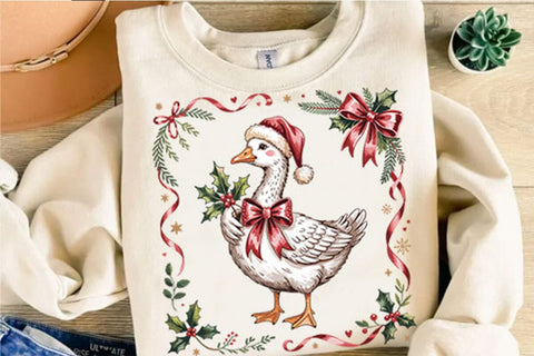 Christmas Goose Sublimation PNG Designs Sublimation shah alam 