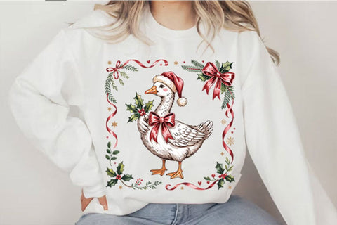 Christmas Goose Sublimation PNG Designs Sublimation shah alam 