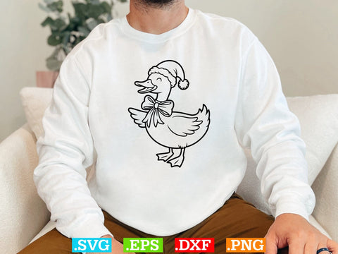 Christmas Goose Svg Bundle, Christmas Farm Animals Svg SVG Creativeart88 