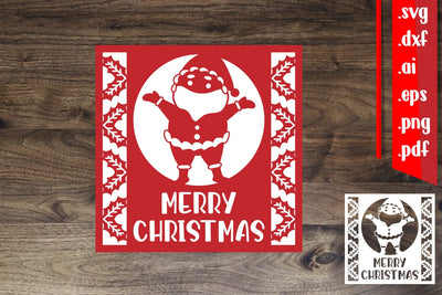 Christmas Greeting Card 4.1 SVG zafrans studio 