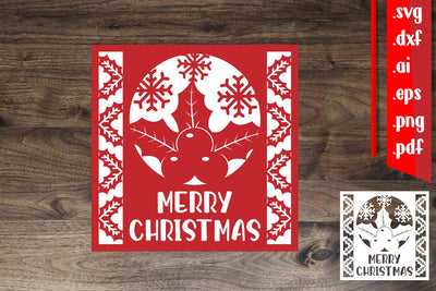 Christmas Greeting Card 4.2 SVG zafrans studio 