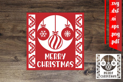 Christmas Greeting Card 4.4 SVG zafrans studio 