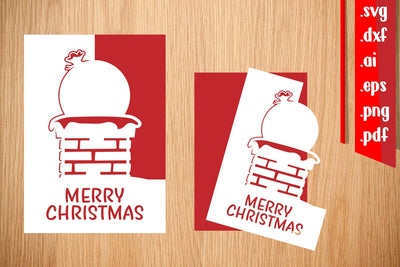 Christmas Greeting Card 5.8 SVG zafrans studio 
