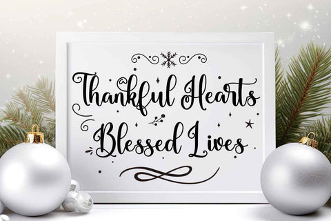 Christmas Holiday Font Mozarella 