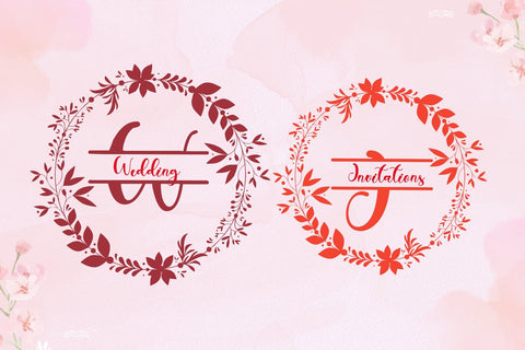 Christmas Holiday Monogram Font Prasetya Letter 