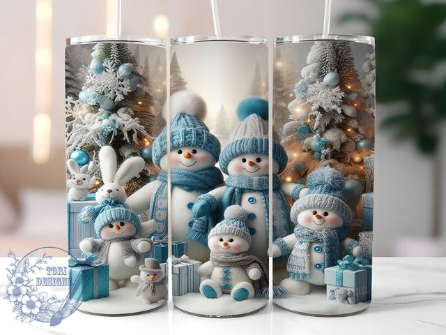 Christmas Holiday Snowman Tumbler, Holiday Snowman Wrap, Snowman Sublimation Design, 20oz Christmas Tumbler, Festive Snowman Art, Whimsical Winter Mug, Cute Holiday Cup Sublimation ToriDesigns 