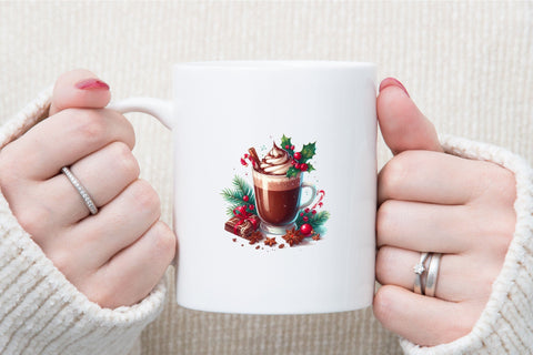 Christmas Hot Chocolate Collection Sublimation designartist 