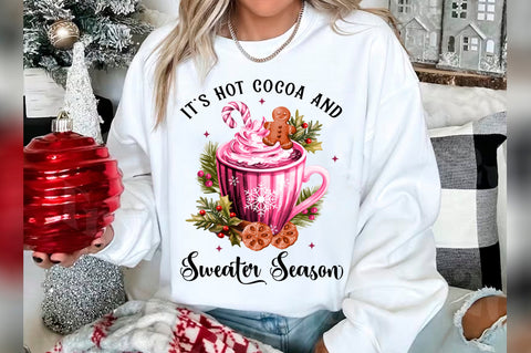 Christmas Hot Cocoa Sublimation Clipart Bundle SVG Shetara Begum 