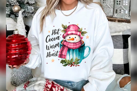 Christmas Hot Cocoa Sublimation Clipart Bundle SVG Shetara Begum 