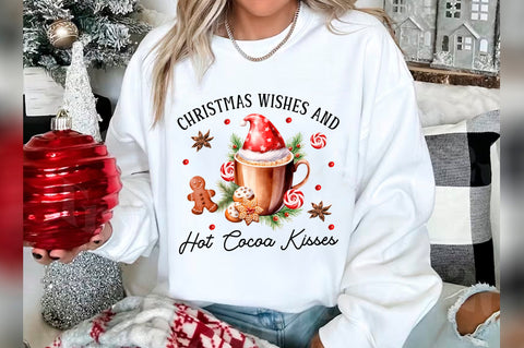 Christmas Hot Cocoa Sublimation Clipart Bundle SVG Shetara Begum 