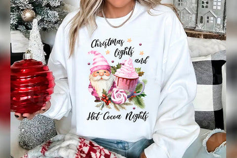 Christmas Hot Cocoa Sublimation Clipart Bundle SVG Shetara Begum 