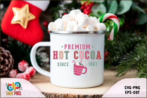 Christmas Hot Cocoa SVG Bundle SVG Shetara Begum 