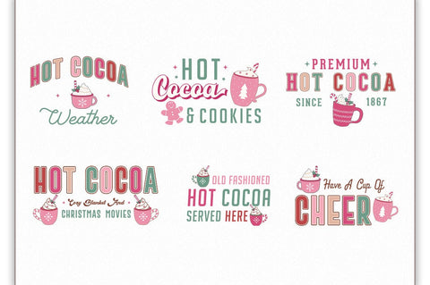 Christmas Hot Cocoa SVG Bundle SVG Shetara Begum 