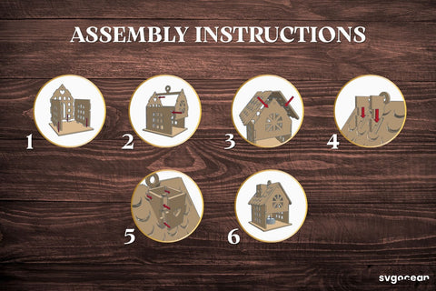 Christmas House Candle Holder SVG SVG SvgOcean 