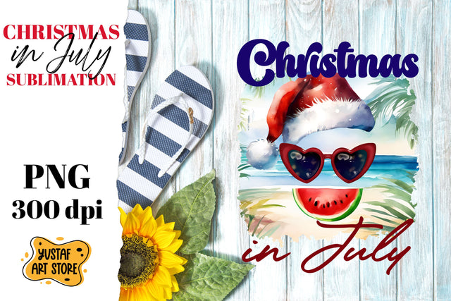 Christmas in July sublimation. Watermelon sublimation Sublimation Yustaf Art Store 