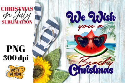 Christmas in July sublimation. Watermelon sublimation Sublimation Yustaf Art Store 