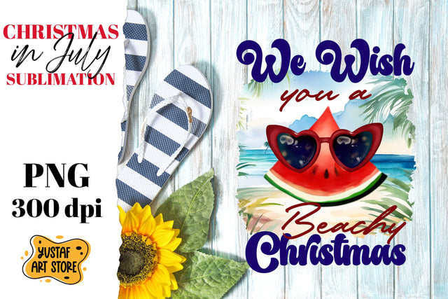 Christmas in July sublimation. Watermelon sublimation Sublimation Yustaf Art Store 