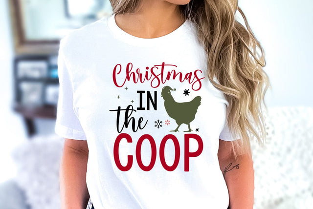 Christmas in the coop SVG SVG FiveStarCrafting 