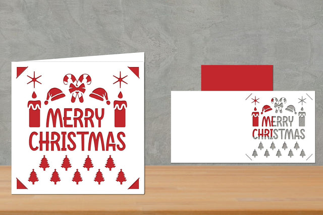 Christmas Insert Card, Christmas Card, Christmas Greeting Card SVG zafrans studio 
