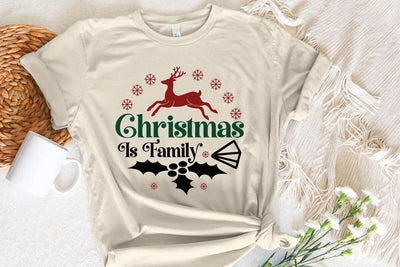 Christmas is family SVG Angelina750 