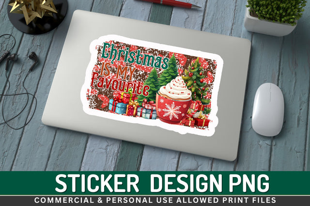 Christmas is my Sticker Design Sublimation Regulrcrative 