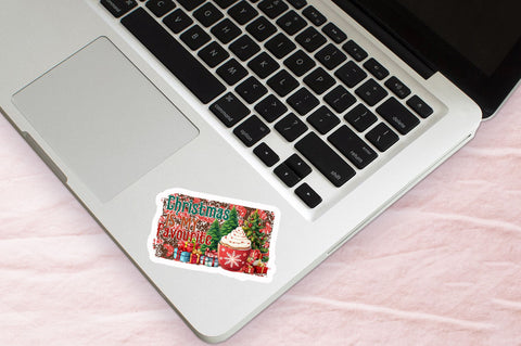 Christmas is my Sticker Design Sublimation Regulrcrative 