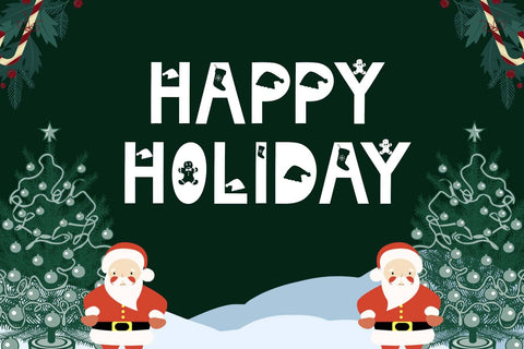 Christmas Jewelry Font Prasetya Letter 