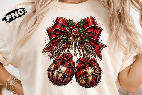 Christmas Jingle Bells Sublimation PNG SVG DesignDestine 